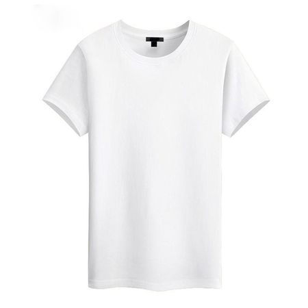 Solid Color Short-Sleeved T-Shirt Men's Slim Fit Top